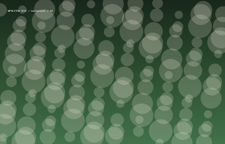 Synthetisches Testmotiv 20